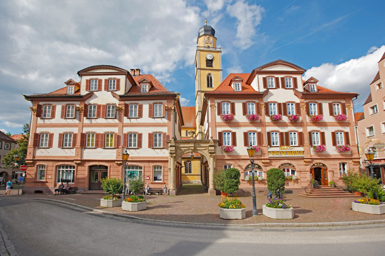 Lage Bad Mergentheim Lage Bad Mergentheim